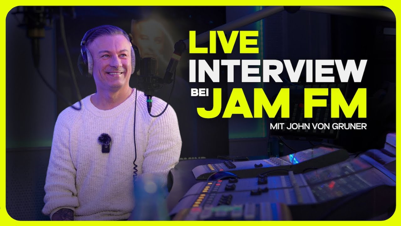 Live-Interview bei JAM FM